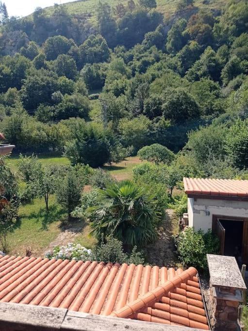 Amplia Y Comoda Casa De Piedra Con Porche Y Jardin San Roque de Ríomiera Kültér fotó